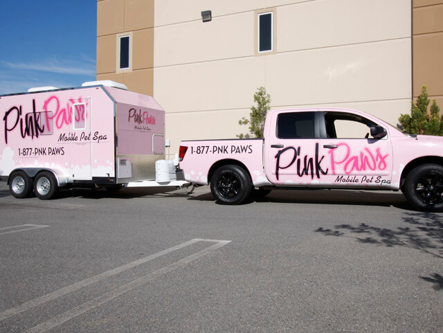 Grooming Van & Trailer Wraps by Awthentik®